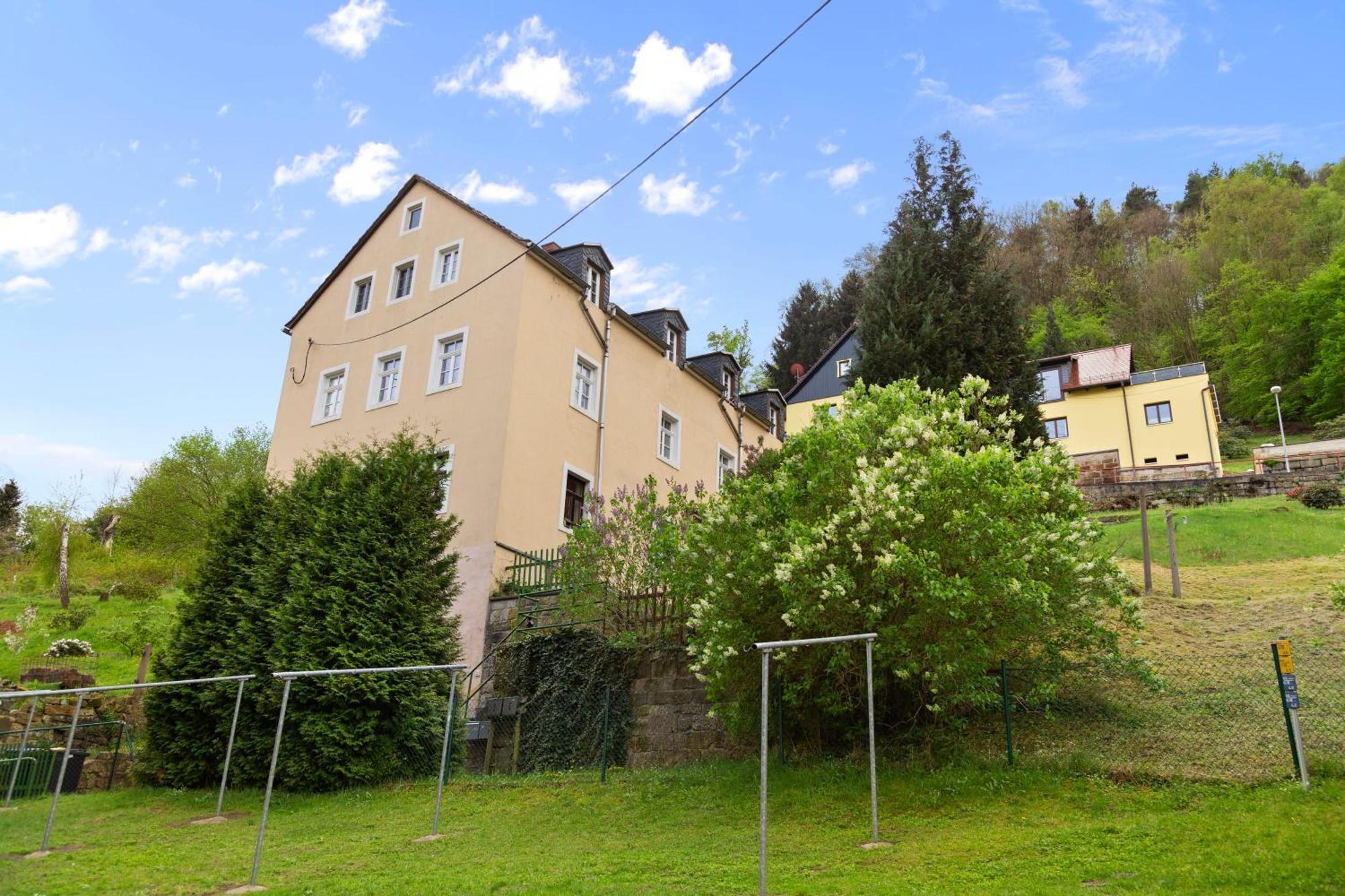 Stilvolles Apartment Mit Festungsblick Im Zentrum Königstein an der Elbe Exteriér fotografie
