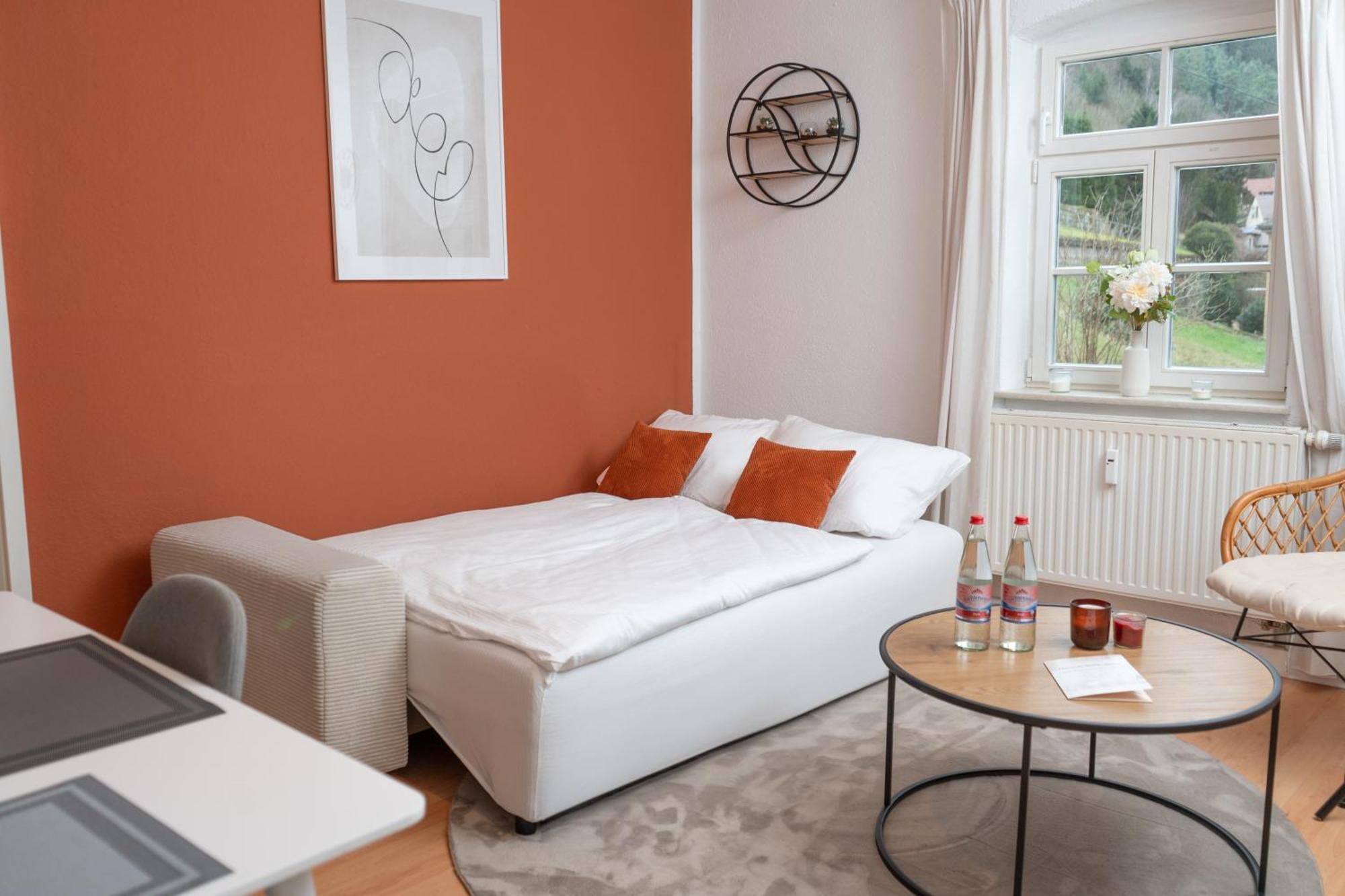 Stilvolles Apartment Mit Festungsblick Im Zentrum Königstein an der Elbe Exteriér fotografie
