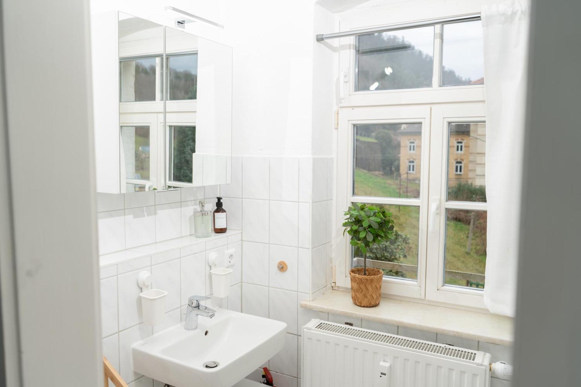 Stilvolles Apartment Mit Festungsblick Im Zentrum Königstein an der Elbe Exteriér fotografie